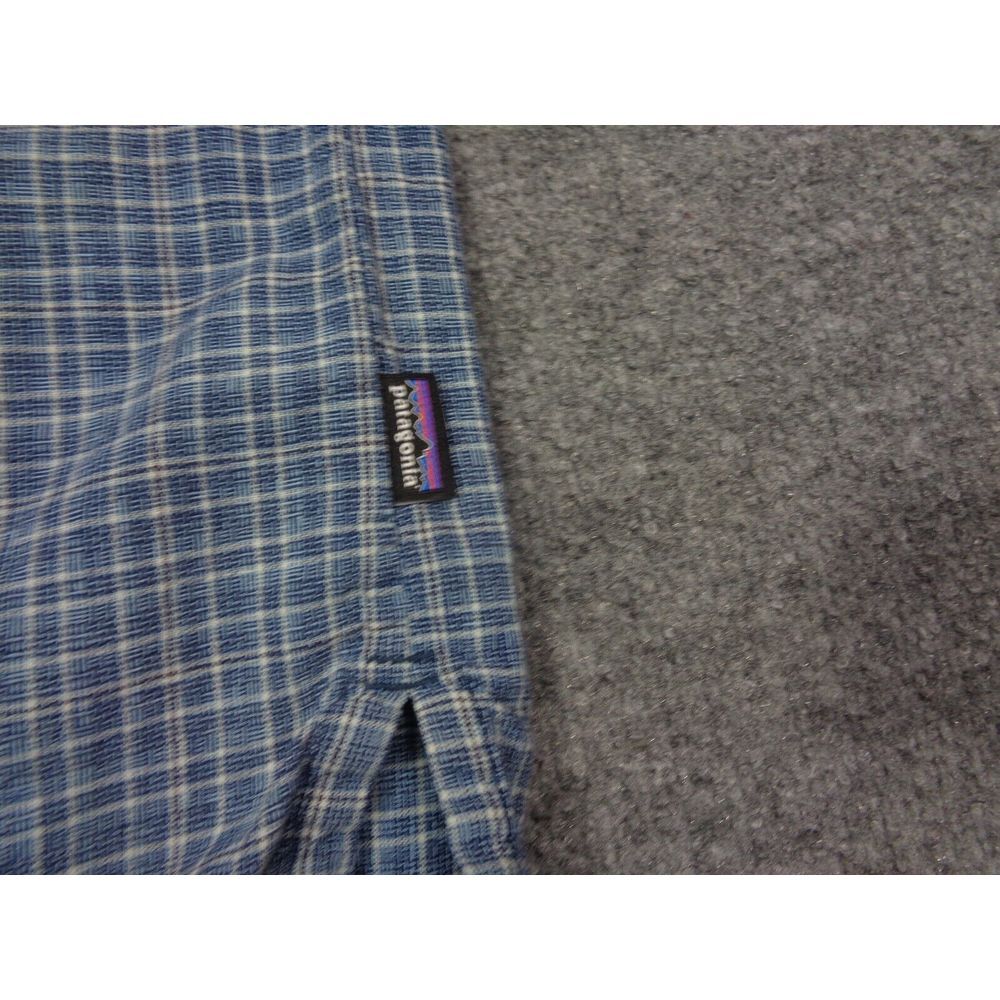 Patagonia Back Step Shirt Men 2XL Hemp Organic Cotton Short Sleeve Button Up - Picture 4 of 11
